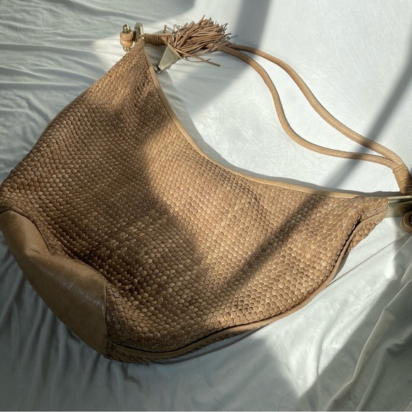 Perez Sanz 6212 Leather Woven Handbag - Vintage Leather - Picture 9 of 10